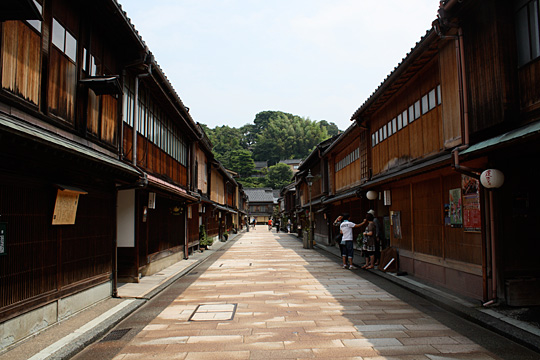 金沢の町並み