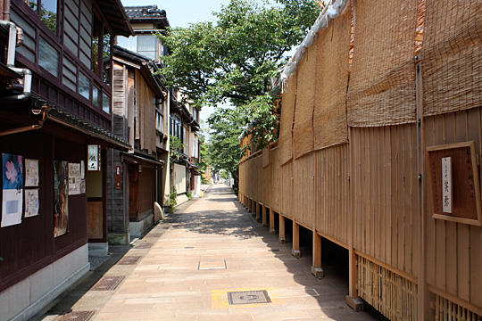 金沢の町並み